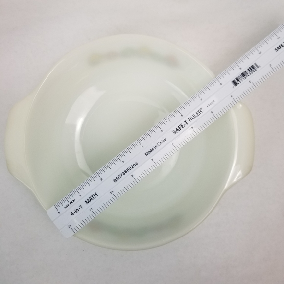 🌻Vintage Fire King Floral casserole dish - Picture 6 of 7